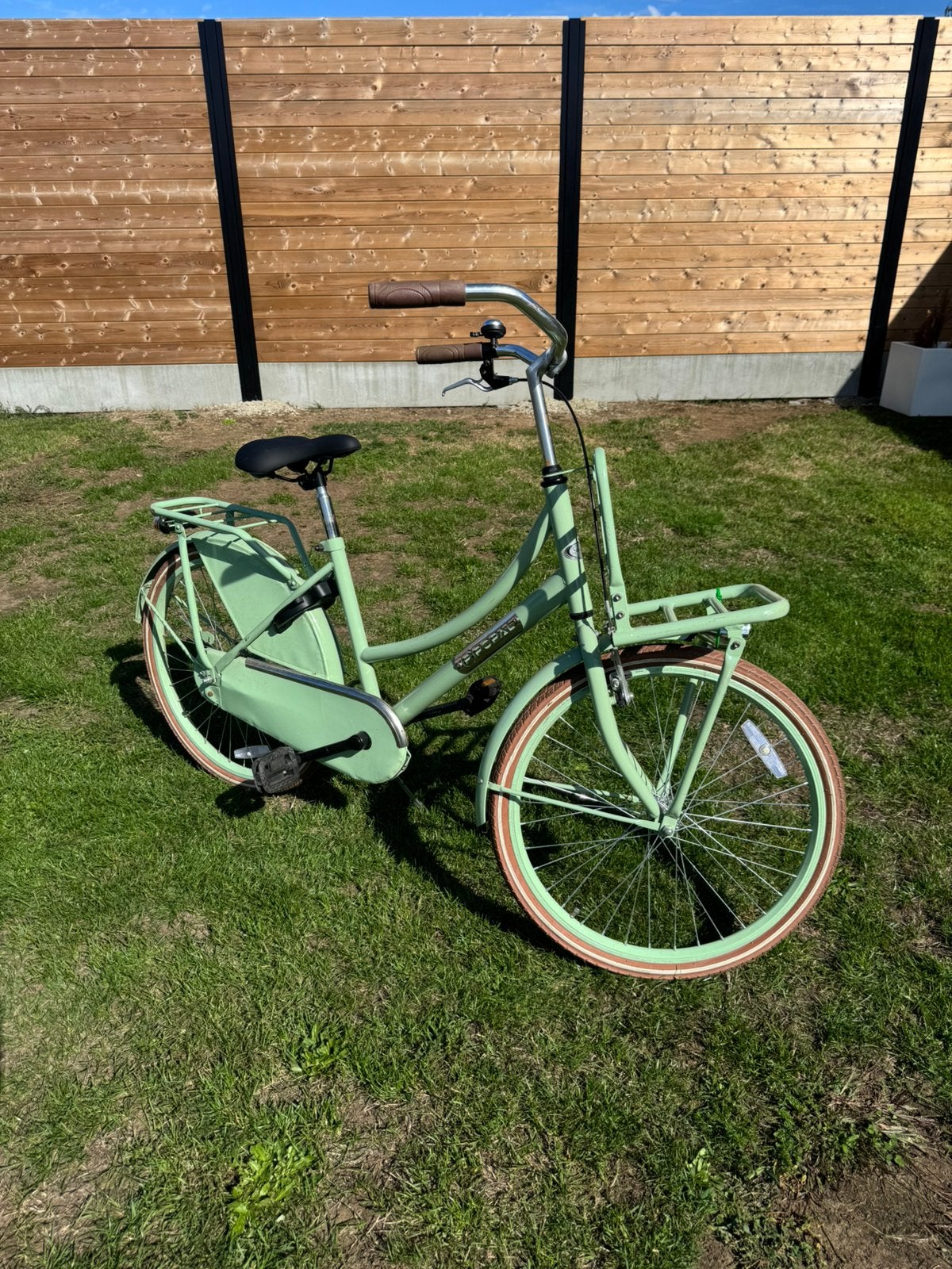 Meisjes fiets, Fietsen en Brommers, Ophalen, Gebruikt, Terugtraprem
