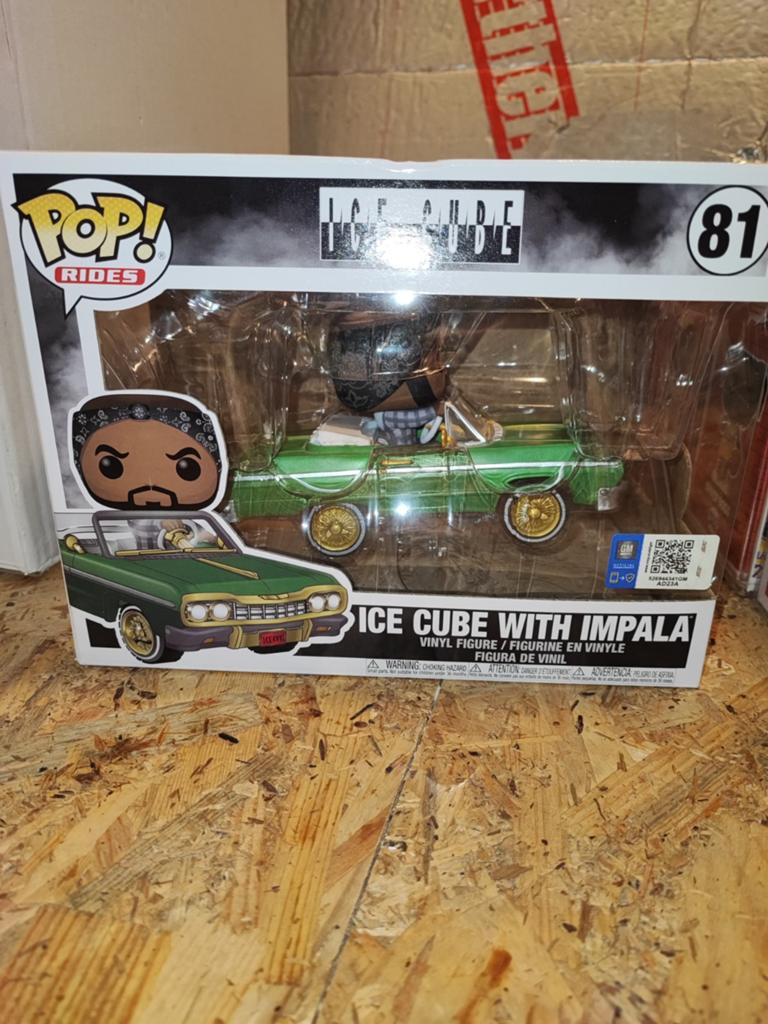 Ice Cube avec Impala Funko n 81, Enlèvement ou Envoi