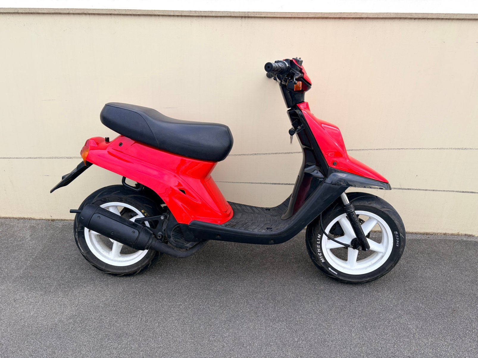 Yamaha booster spirit klasse A in nieuwstaat !, Ophalen, Nieuw, Klasse A (25 km/u), 49 cc