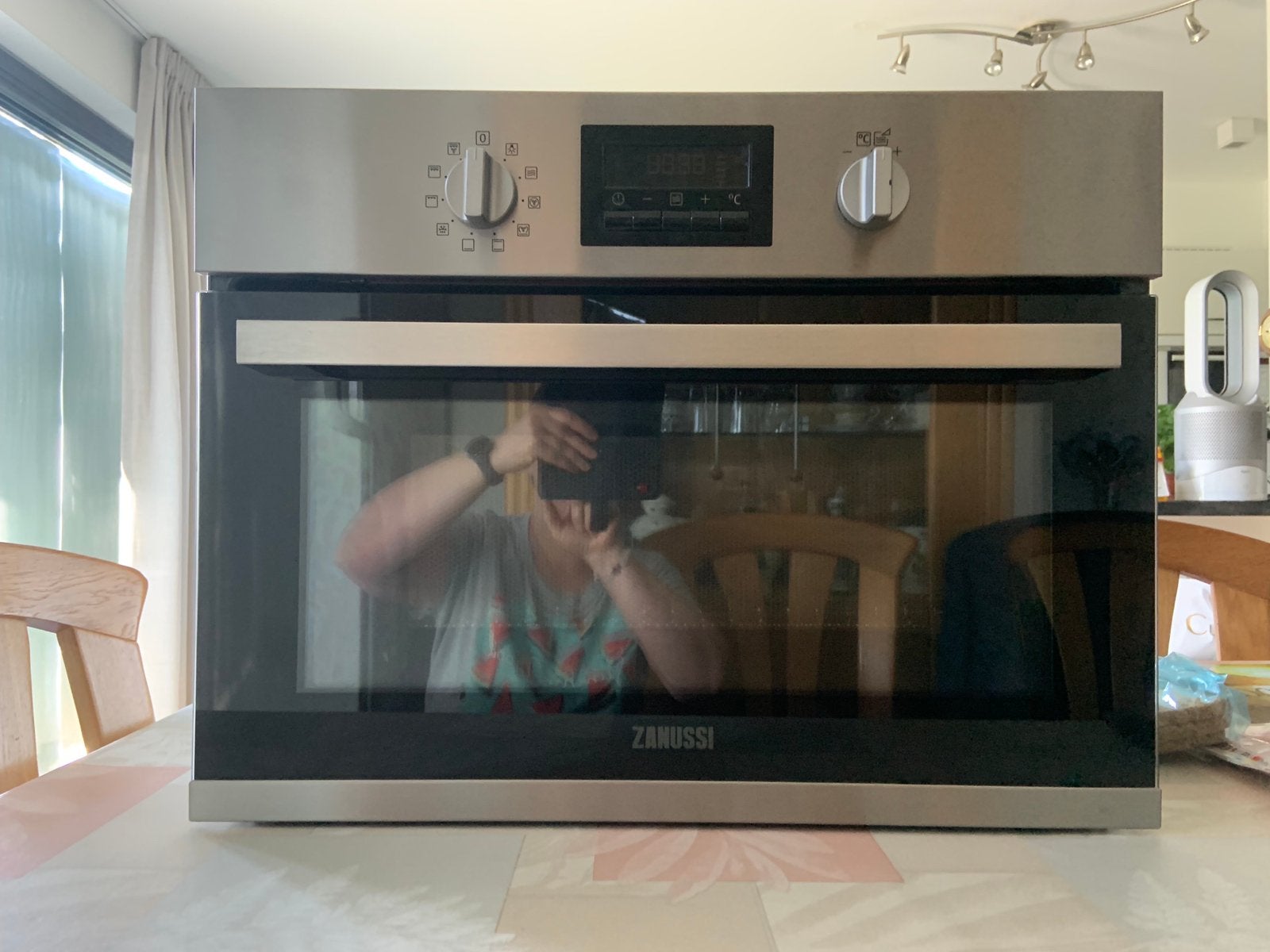 Combi microgolf Zanussi, Elektronische apparatuur, Ophalen, Zo goed als nieuw, Zanussi, Oven