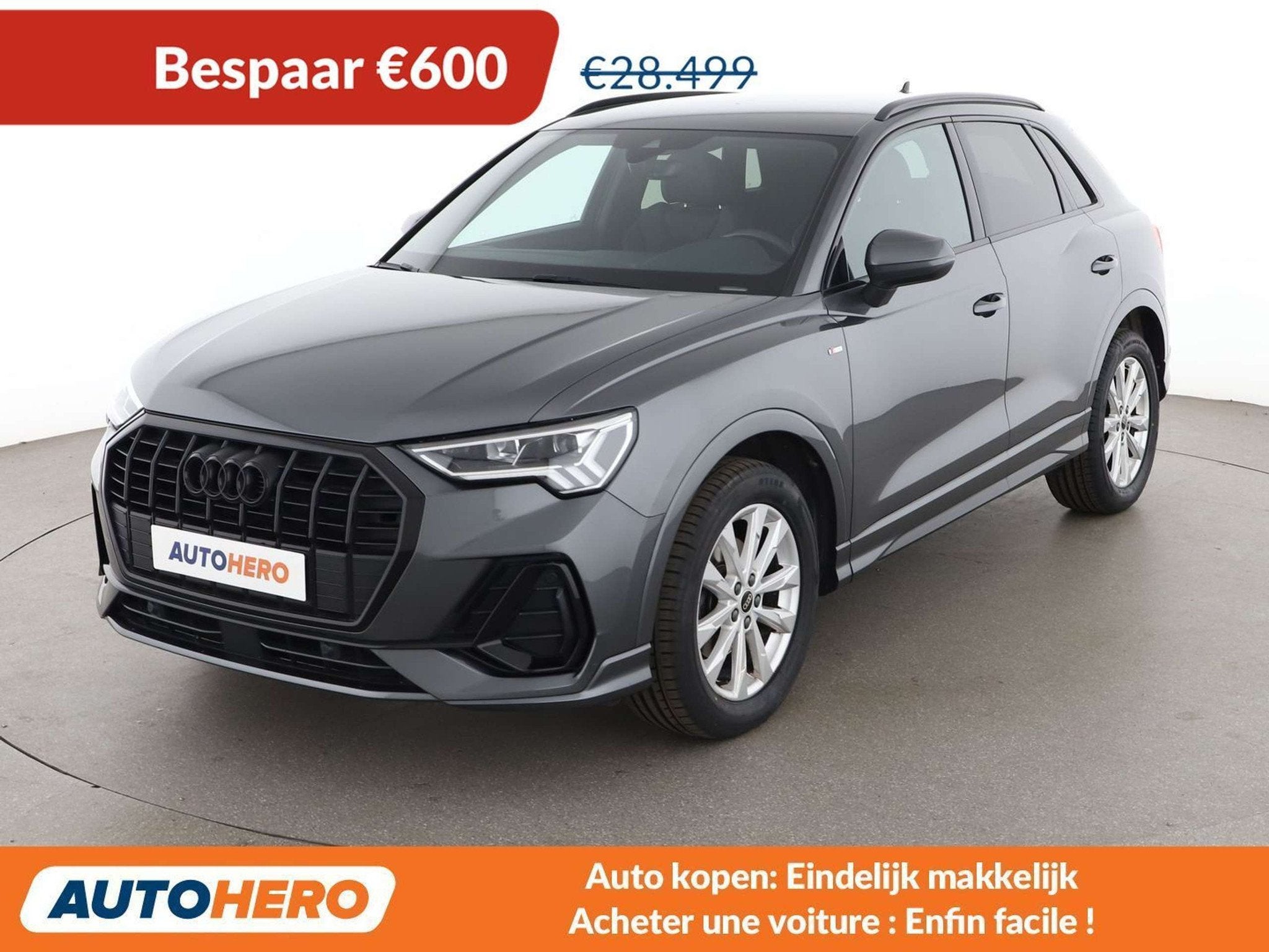 Audi Q3 35 TFSI Mild-Hybrid S line (automatique), Autos, Argent ou Gris, Achat, Anti démarrage, Autres carburants