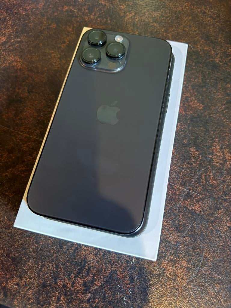 iPhone 14 Pro Max – 128GB –  Zwart – Uitstekende staat, Telecommunicatie, Ophalen, 128 GB, Zwart, Zo goed als nieuw