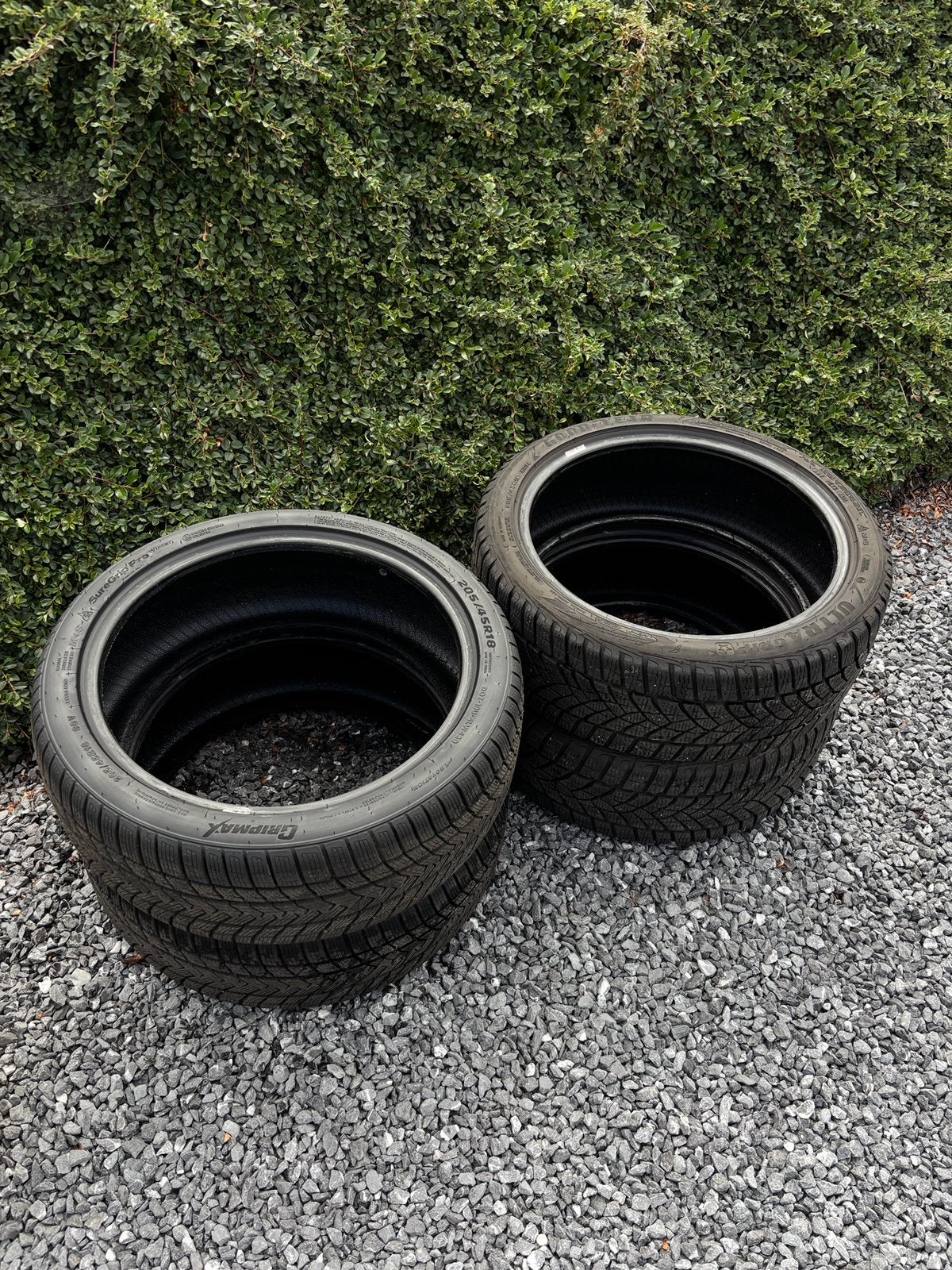 4 winterbanden 205/45R 18inch, Auto-onderdelen, Banden en Velgen, Ophalen, 18 inch, Nieuw, Band(en)