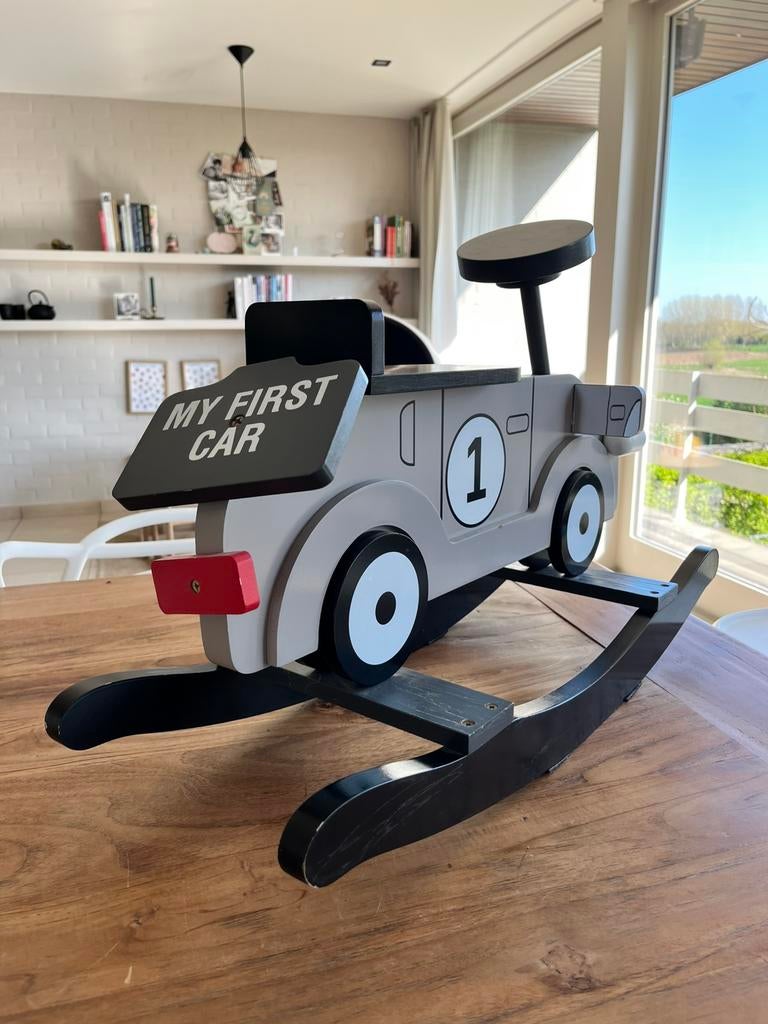 Houten hobbelauto van Childhome, Kinderen en Baby's, Ophalen, Zo goed als nieuw