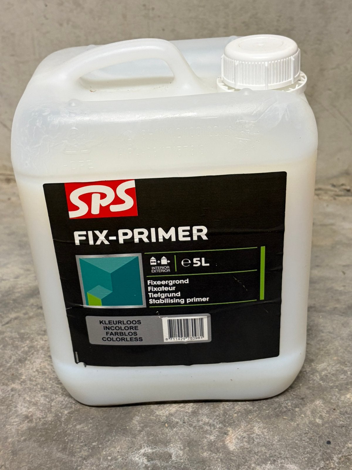 SPS fix-primer, Bricolage & Construction, 5 à 10 litres, Enlèvement, Neuf, Lasure
