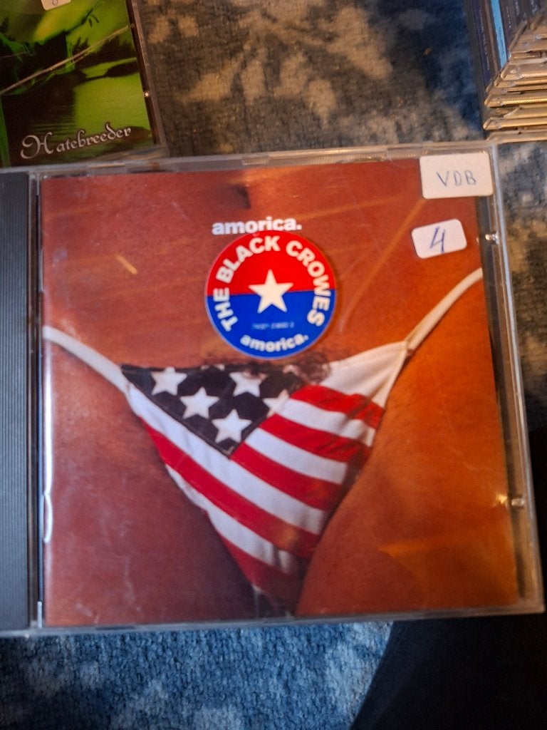 cd - the black crowes - amorica, Hardrock, Ophalen of Verzenden, Zo goed als nieuw, Inclusief boekje