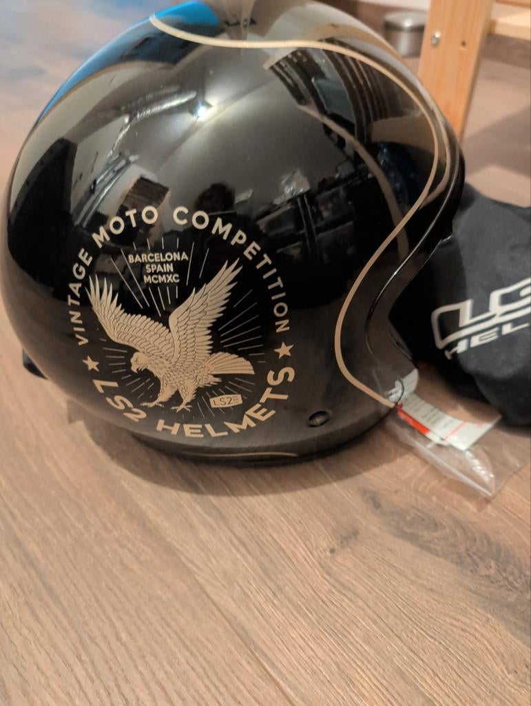 Casque ouvert LS2. En parfait état. Avec tout le chemin., Enlèvement ou Envoi