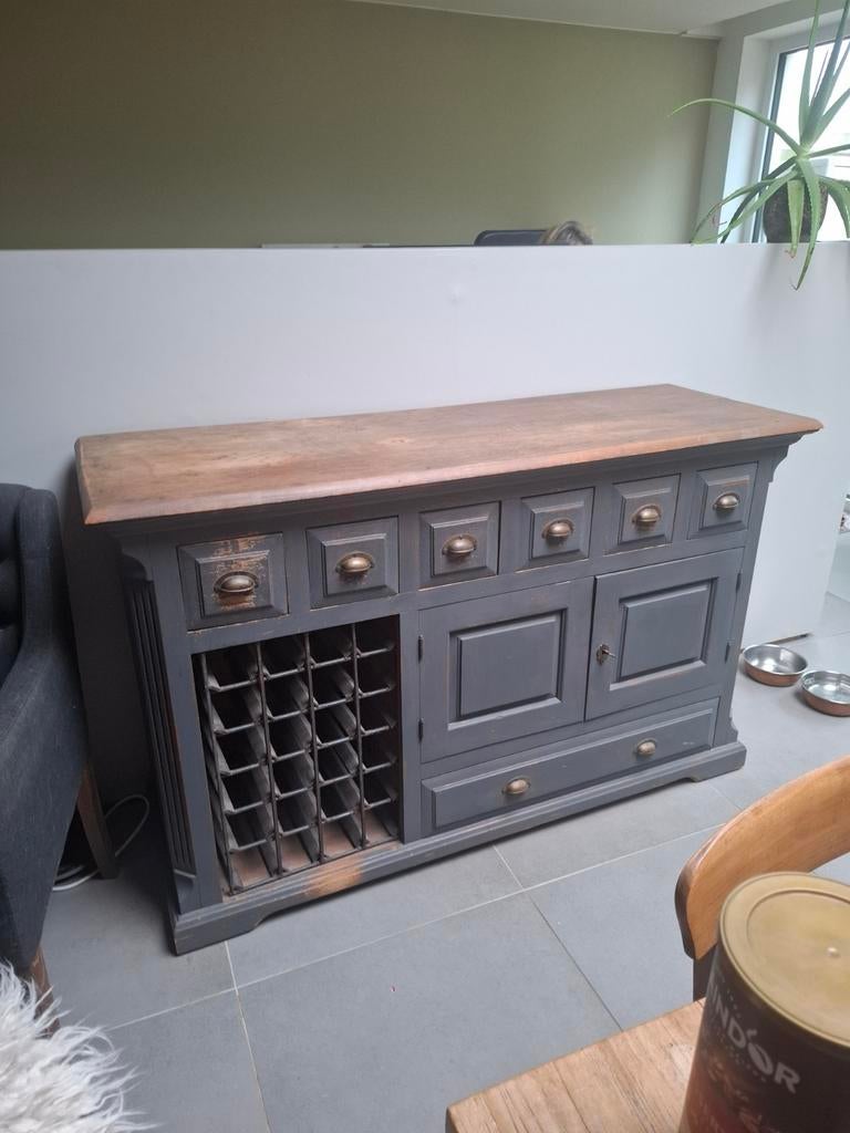 Dressoir vintage landelijk, Ophalen