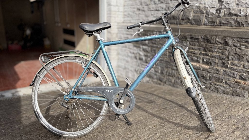 Herenfiets Novy, Fietsen en Brommers, Gebruikt, Velgrem, Versnellingen, Ophalen