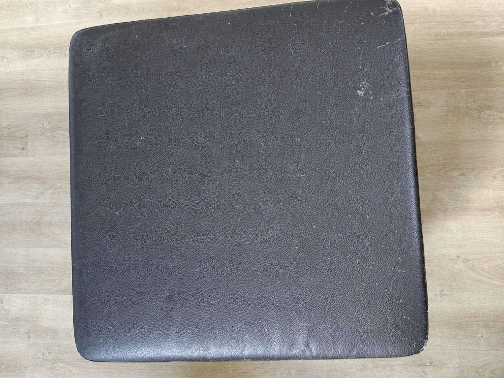 Poef, Huis en Inrichting, Ophalen, Gebruikt, Vierkant, 75 tot 100 cm