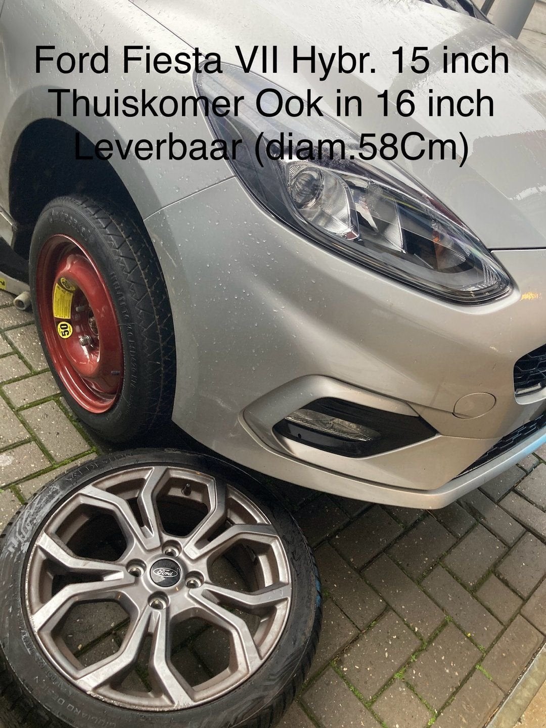 Reservewiel Thuiskomer FORD KUGA, PUMA EcoSport, Fiesta  t/m, Pneus et Jantes, 4 Saisons, Véhicule de tourisme, -