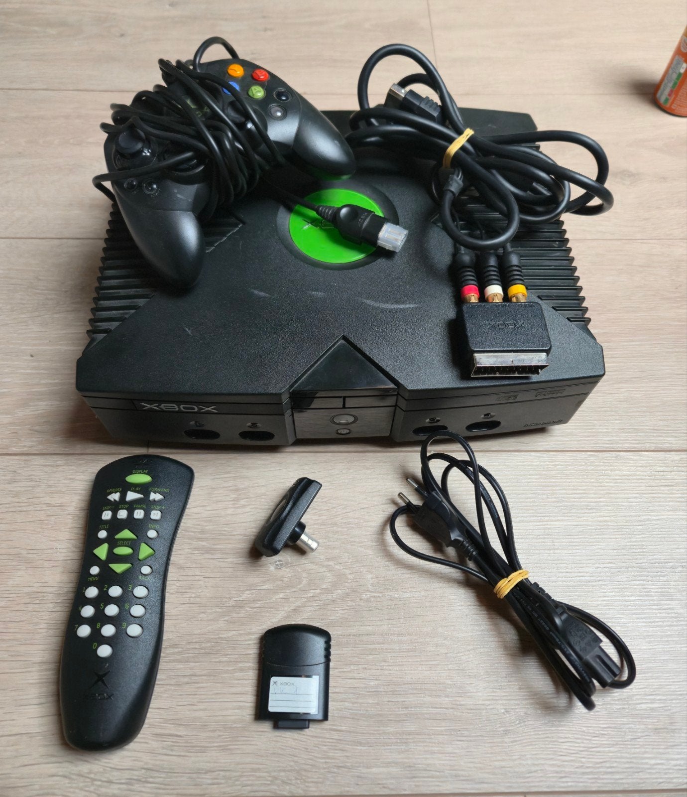 xbox original met controller + afstandsbediening + memory ca, Enlèvement