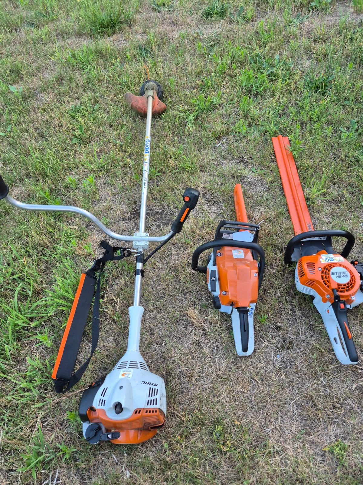 STIHL GEREEDSCHAPSET, Tuin en Terras, Bosmaaiers, Benzine, Ophalen