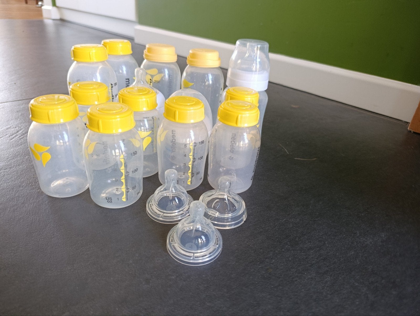 Medela flesjes, Kinderen en Baby's, Babyvoeding en Toebehoren, Ophalen, Gebruikt, Speen, Medela