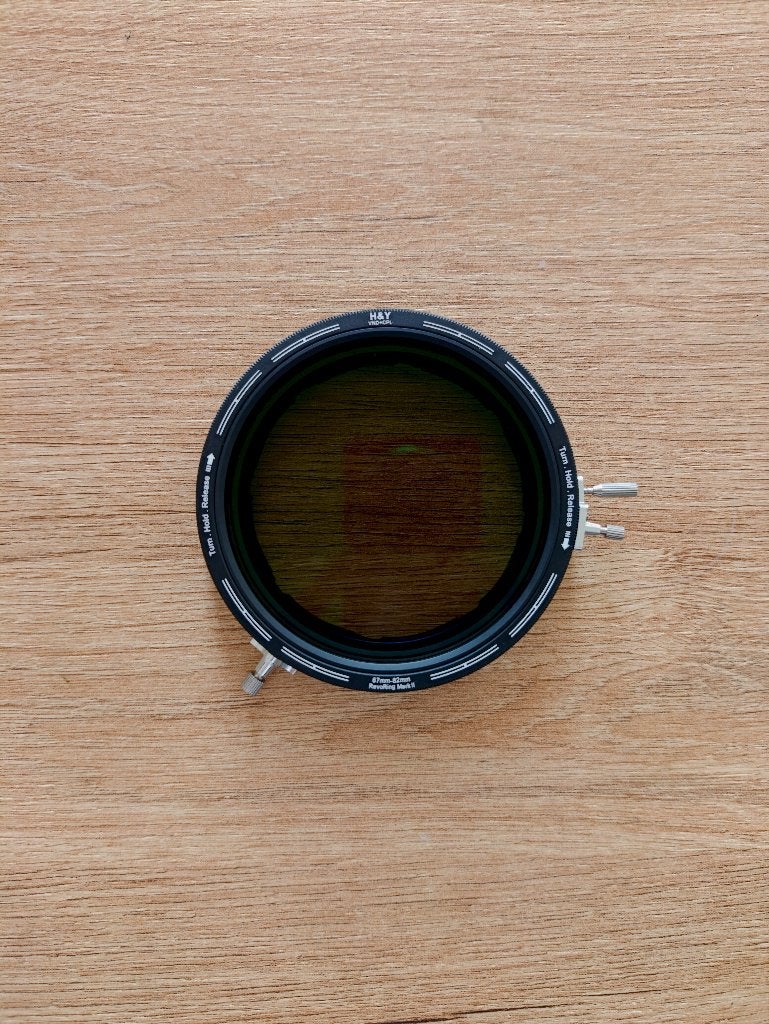 H&Y Revoring MKII video kit 67-82mm, TV, Hi-fi & Vidéo, Enlèvement, Comme neuf, Filtre ND