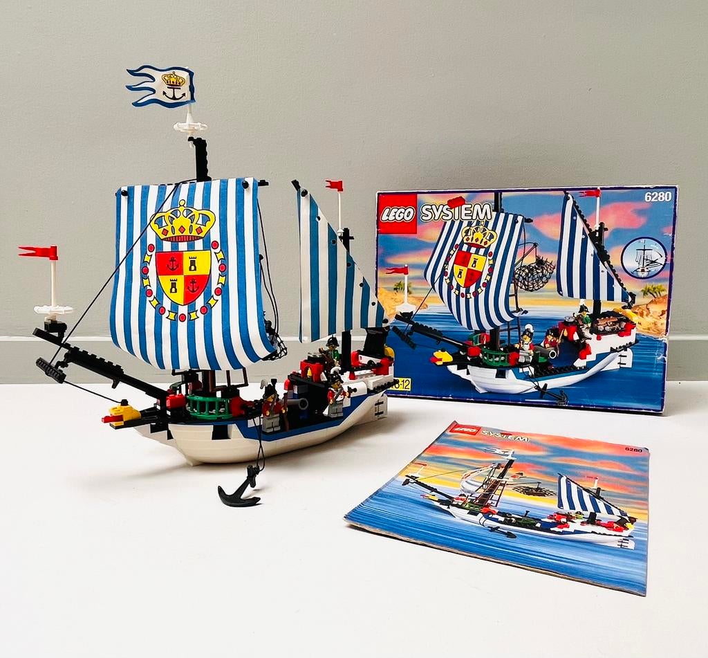LEGO Pirates 6280 – Armada Flagship (1996), Kinderen en Baby's, Speelgoed | Duplo en Lego, Lego, Zo goed als nieuw, Pirates, Ophalen of Verzenden