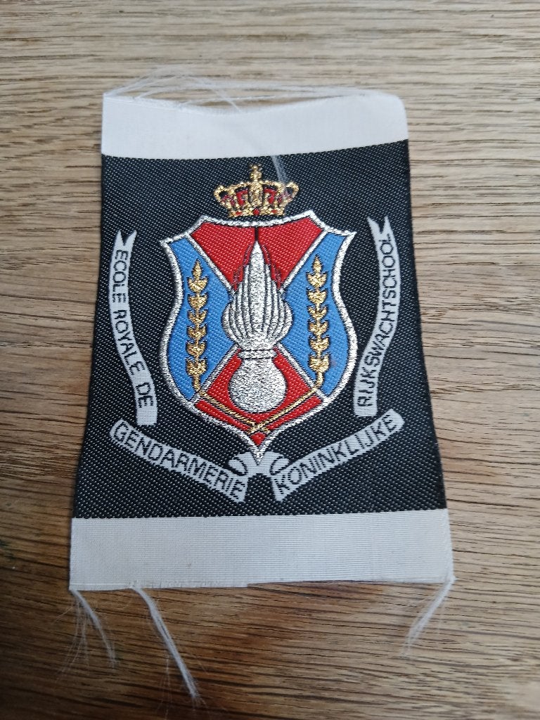 Patch ecole royale de la gendarmerie, Collections, Envoi, Gendarmerie, Emblème ou Badge
