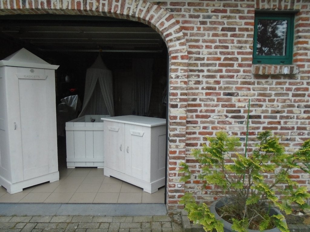 ledikantje, commode, kast incl. accessoires, Kinderen en Baby's, Kinderkamer | Commodes en Kasten, Ophalen, 50 tot 70 cm, 105 cm of meer