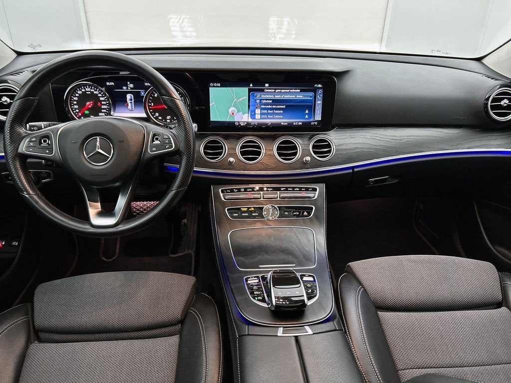 Mercedes-Benz E-Klasse 220 D Break Luxury Line Panoramisch D, Argent ou Gris, 143 kW, Euro 6, Entreprise
