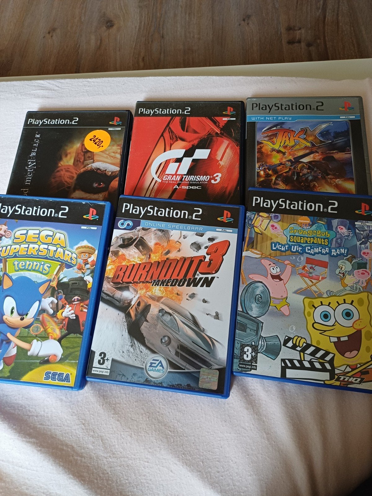 6playstations 2games te koop, Games en Spelcomputers, Games | Sony PlayStation 2, Ophalen