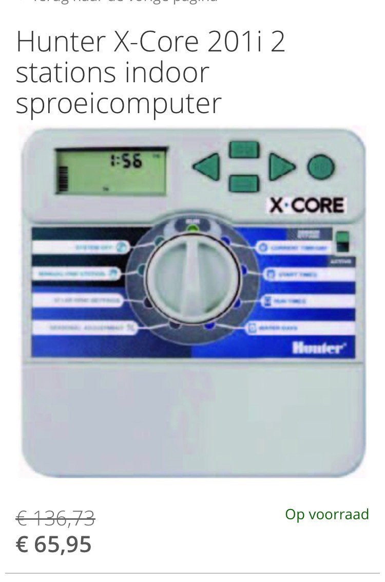 Irrigatie computer, Jardin & Terrasse, Programmateurs d'Arrosage, Enlèvement ou Envoi, Utilisé
