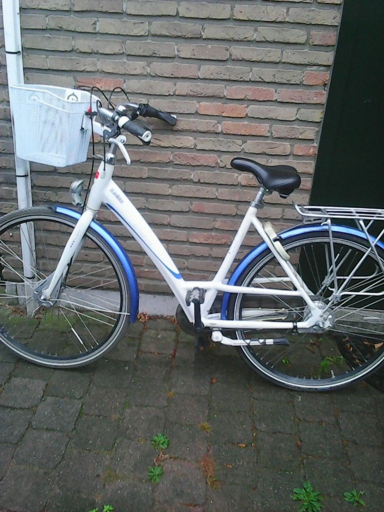 damesfiets sparta 28 inch met mandje, Ophalen, Sparta, 53 tot 56 cm, Versnellingen