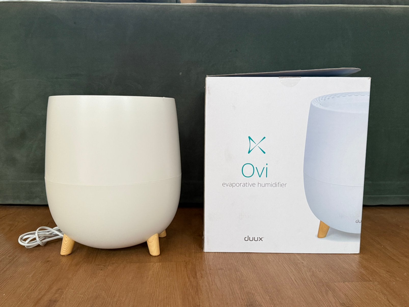 Duux Ovi luchtbevochtiger, Electroménager, Équipement de traitement de l'air, Enlèvement, Comme neuf, Humidificateur
