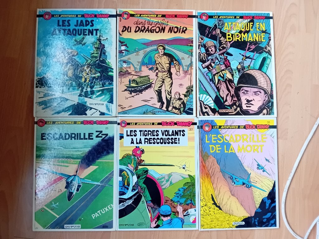 Bande dessinée Buck Danny, Plusieurs BD, Enlèvement ou Envoi, Comme neuf