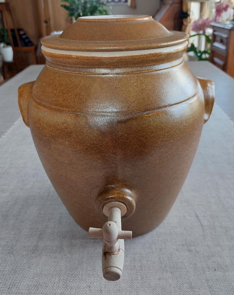 Vinaigrier en grès vernissé 5 litres, Enlèvement ou Envoi