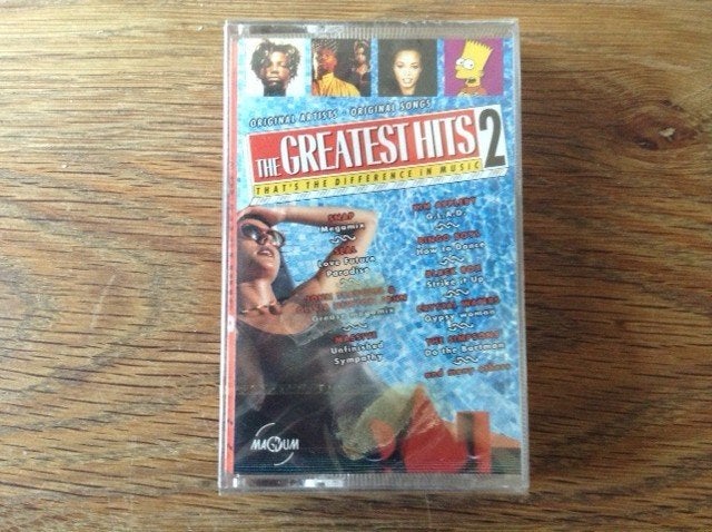 muziekcassette the greatest hits 2, Cd's en Dvd's, Overige genres, 1 bandje, Ophalen of Verzenden, Origineel