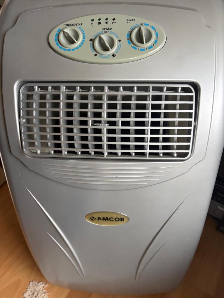 amcor mobiele airco, Electroménager, Refroidissement et Déshumidification, Moins de 60 m³, Comme neuf, Enlèvement
