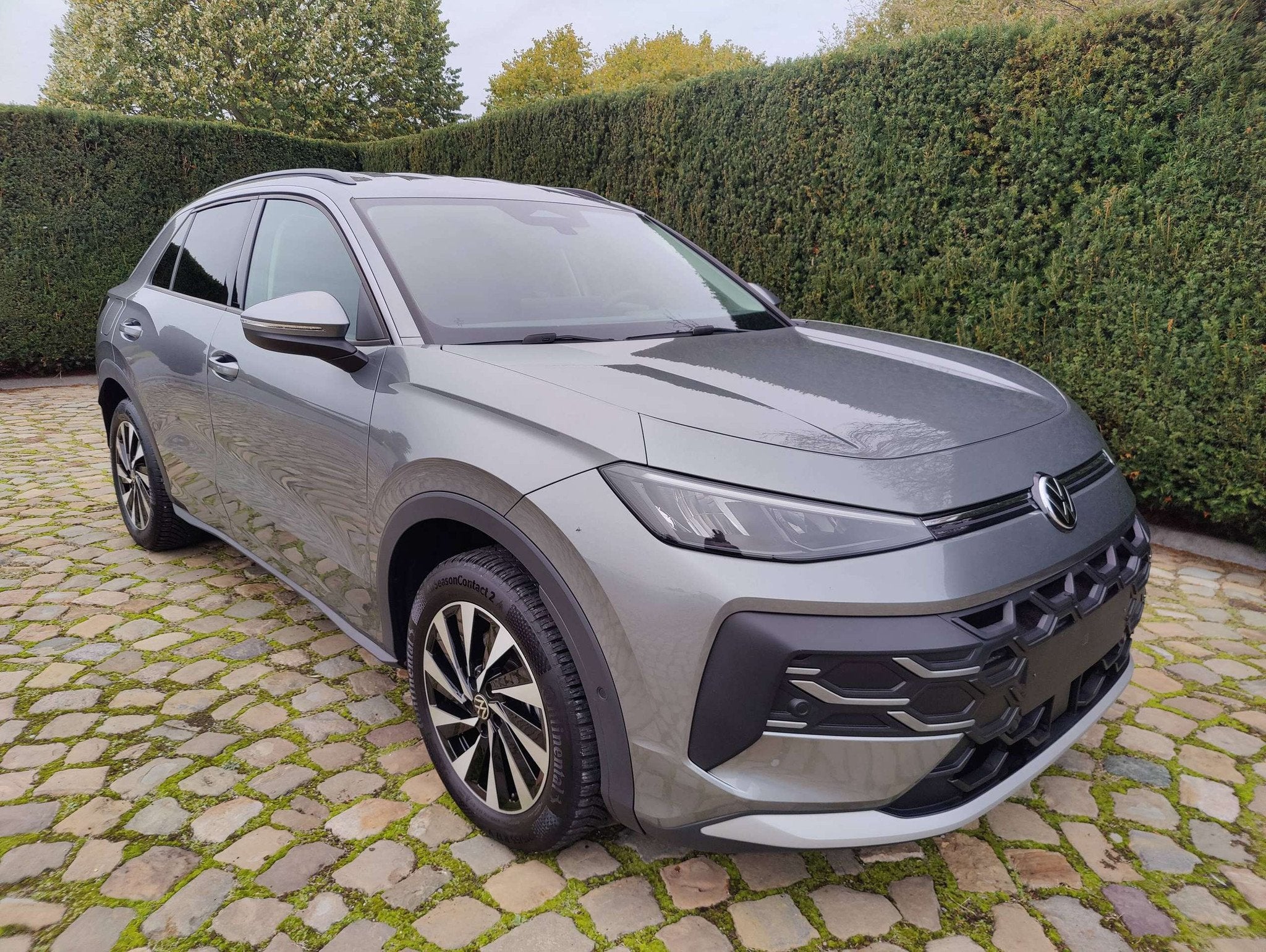 Volkswagen T-Roc Life T-Roc 1.5 eTSI mHEV ACT Life DSG, Auto's, Stof, Zwart, 4 cilinders, 116 pk