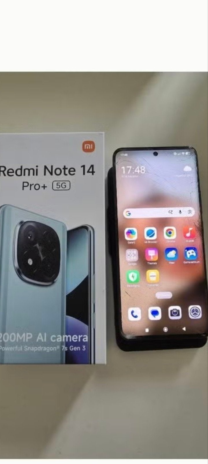 Xiaomi Redmi Note 14 Pro Plus 512GB Zwart – Met Doos & Bol.c, Enlèvement