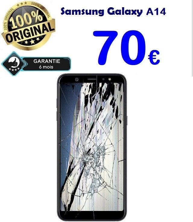 Réparation écran Samsung A14 pas cher à Bruxelles Garantie, Télécoms, Enlèvement, Apple