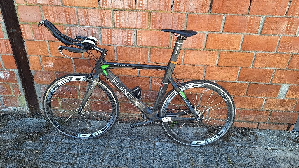 Tijdritfiets Planet X Stealth Pro Carbon, Autres marques, Frein sur jante, 57 à 61 cm, Enlèvement