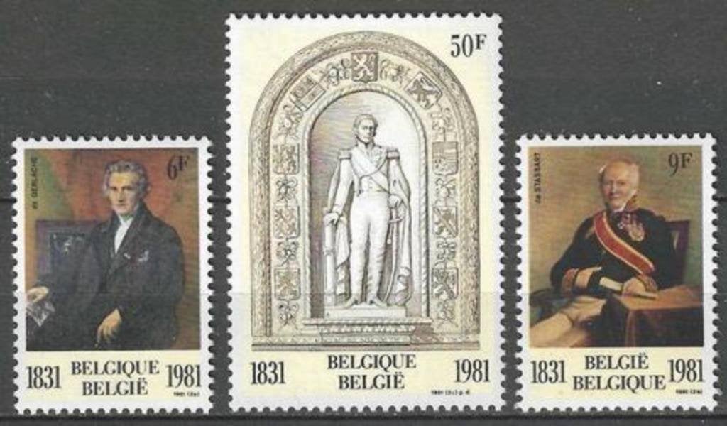 Belgie 1981 - Yvert/OBP 2001-2003 - 150 Jaar Dynastie (PF), Postzegels en Munten, Postzegels | Europa | België, Verzenden, Postfris