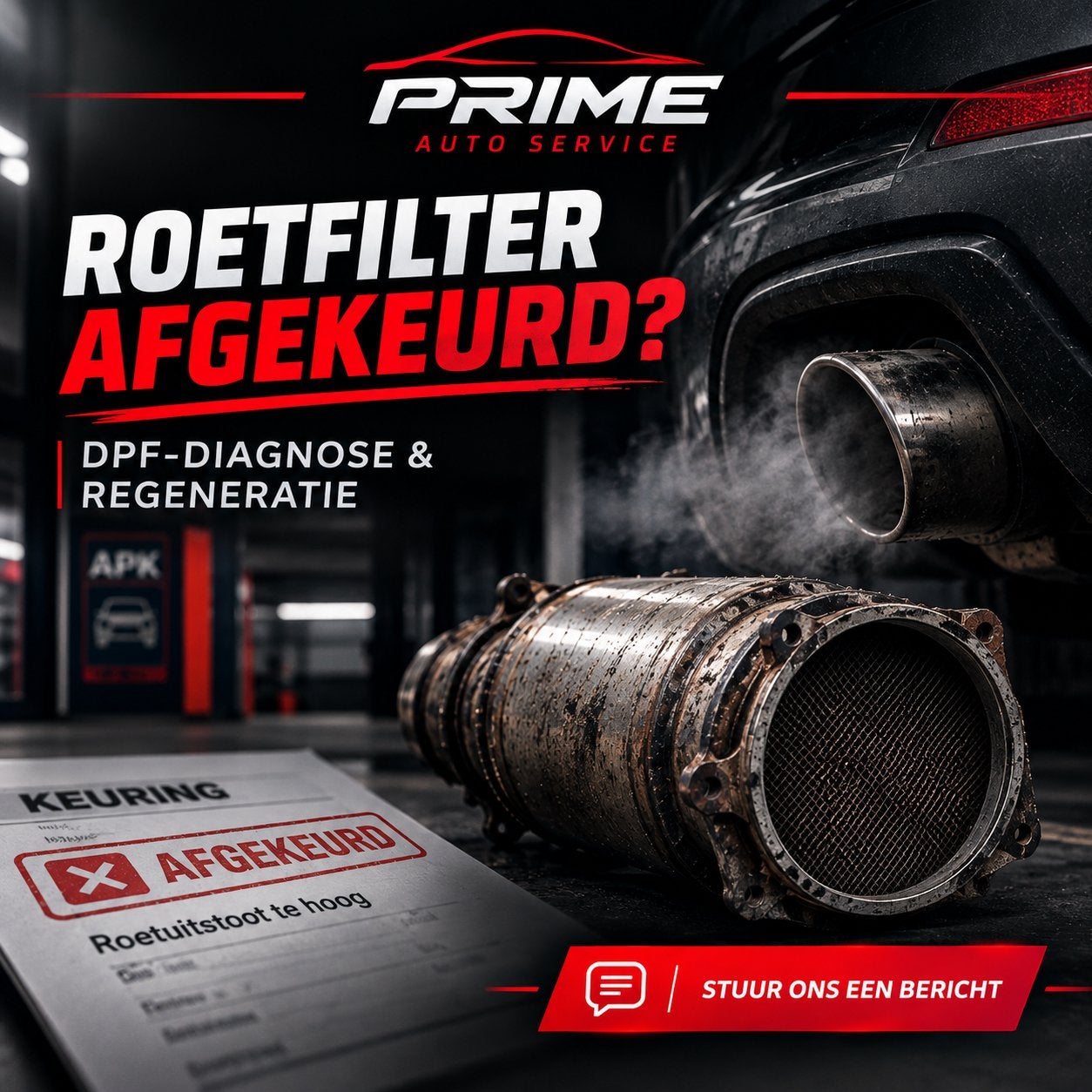 Roetfilter verstopt of afgekeurd? DPF-diagnose & regeneratie, Ophalen, Gereviseerd, Skoda