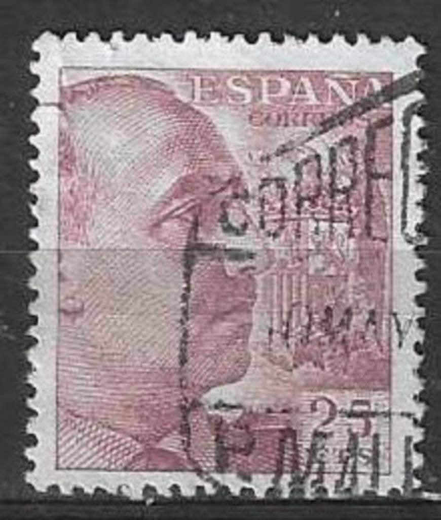 Spanje 1951-1953 - Yvert 816 - Reeks - Franco (ST), Postzegels en Munten, Postzegels | Europa | Spanje, Verzenden, Gestempeld