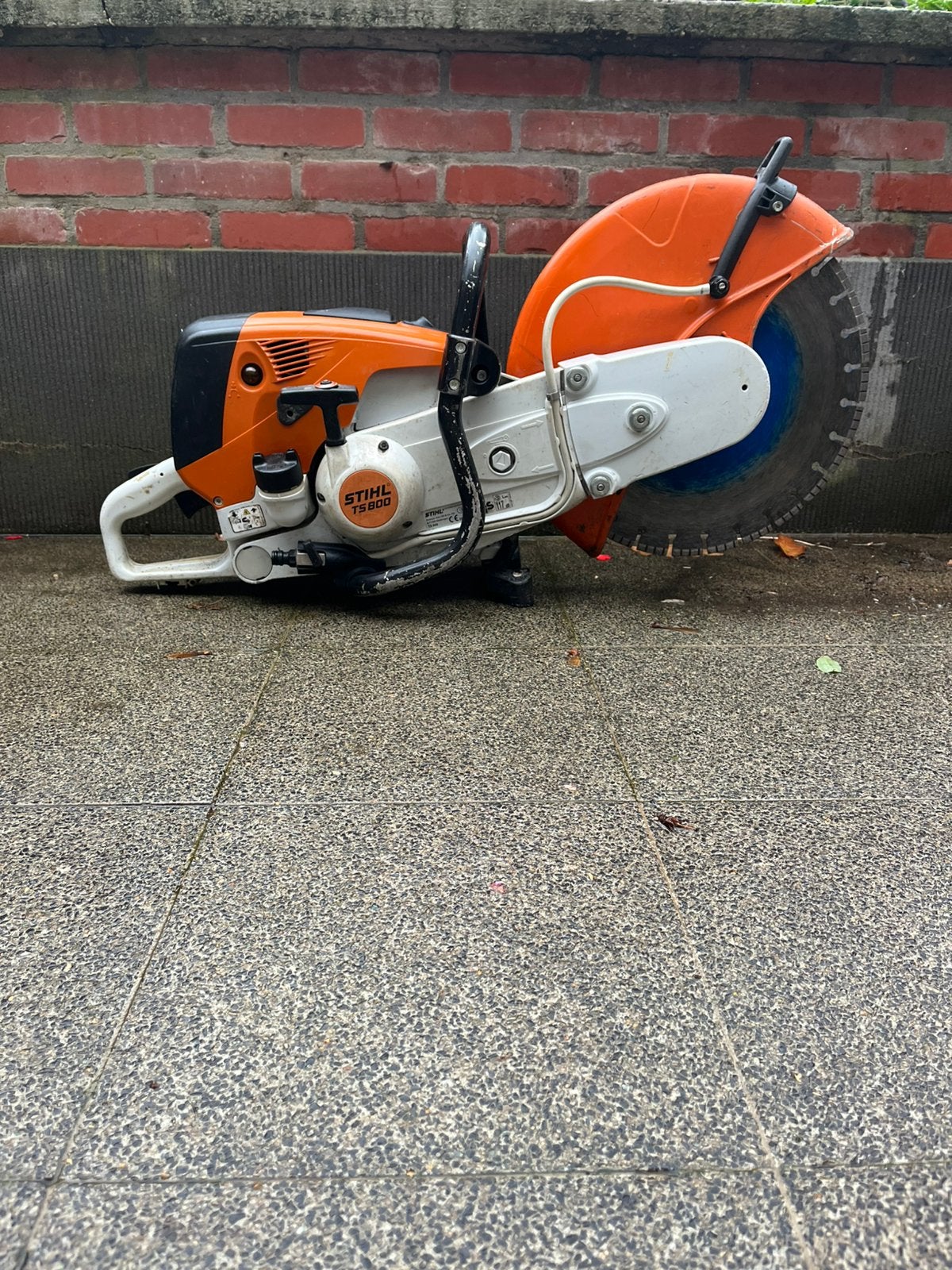 Stihl TS800 Doorslijper, Ophalen, Gebruikt