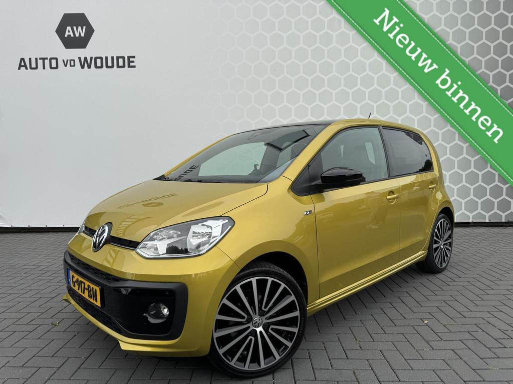Volkswagen Up! 1.0 BMT high up! R-line Stoelverwarming 2019, Auto's, Voorwielaandrijving, 4 zetels, Gebruikt, Overige kleuren