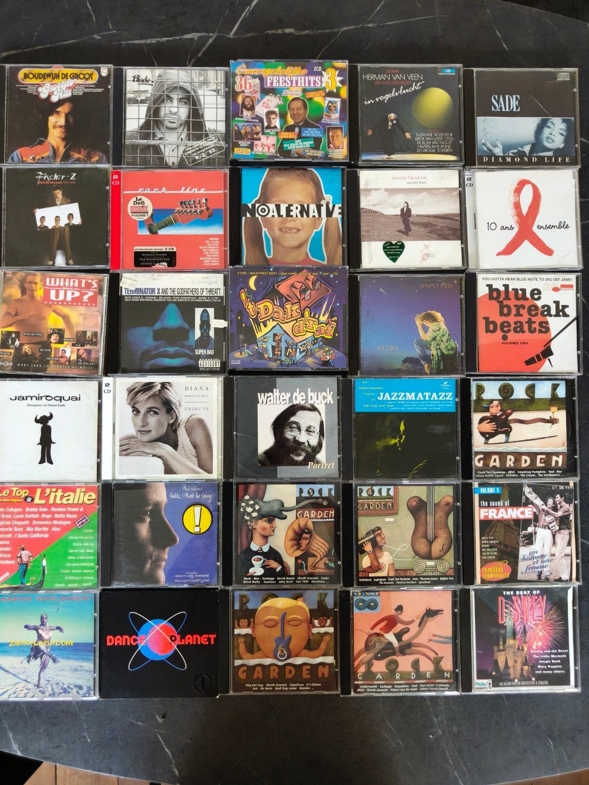 Groot lot CD's allerlei genres, Ophalen