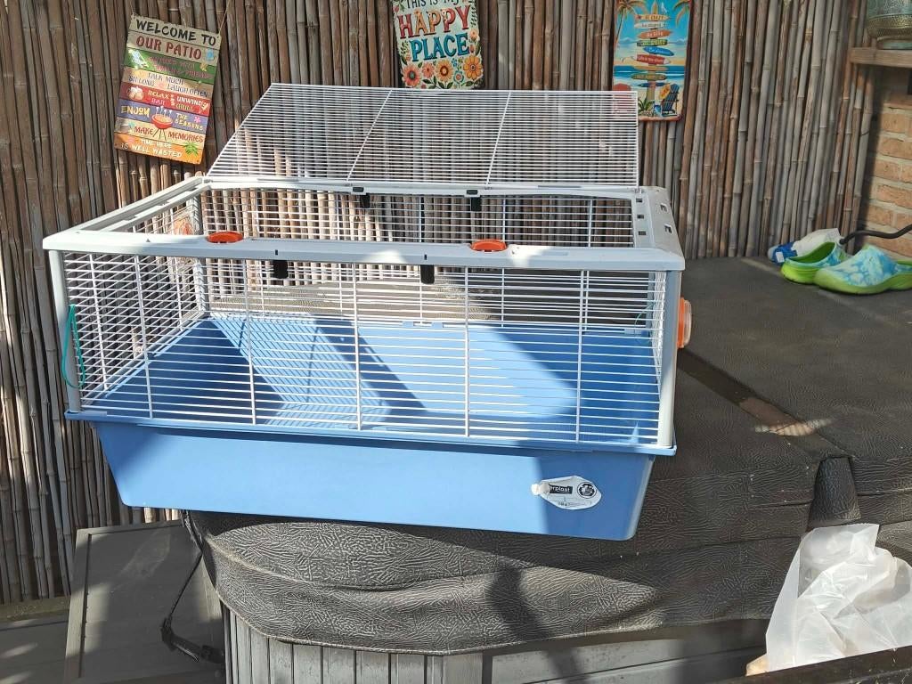 knaagdierenhok, Dieren en Toebehoren, Gebruikt, Hok, 75 tot 110 cm, Ophalen