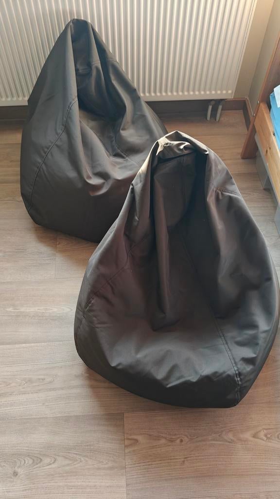 Nieuwe zitzakken, Ophalen