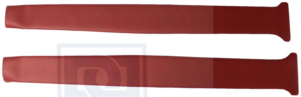 Volvo Bekleding Amazon 4D B stijl paneel Rechts rood 1963-19, Ophalen of Verzenden, Nieuw, Volvo