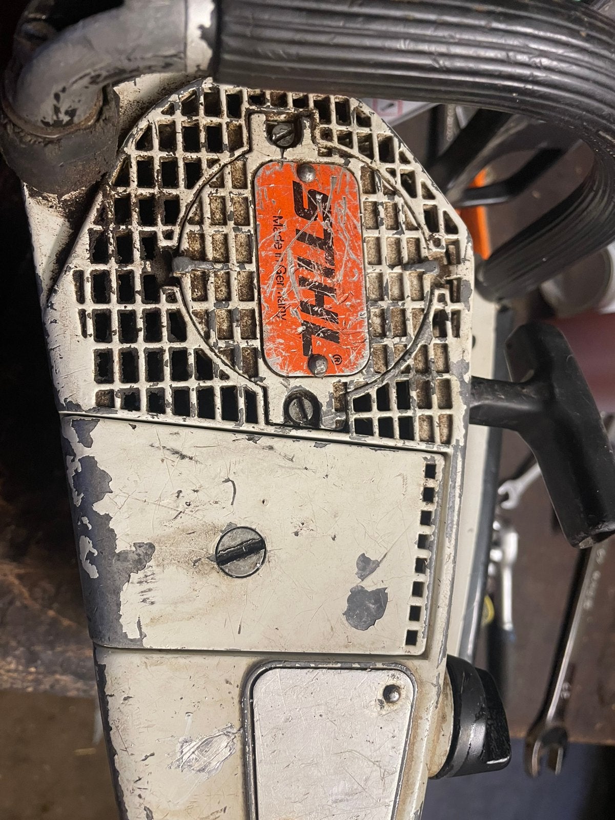 Stihl 020 av, Ophalen