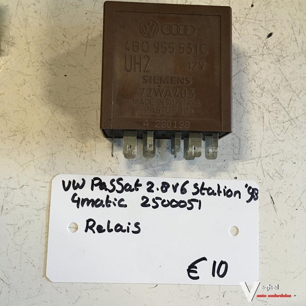 Vw Passat 2.8 v6 station 4 matic 1998 Wagennr 2500051 Ruiten, Auto-onderdelen, Gebruikt, -, -, Ophalen of Verzenden