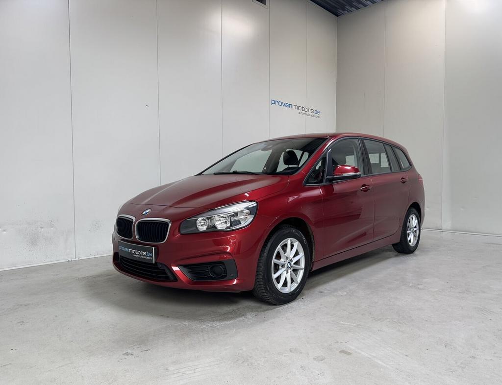 BMW 216 d Gran Tourer Man. - Airco - GPS - Topstaat!, Auto's, 0 kg, Euro 6, Grijs, Particulier