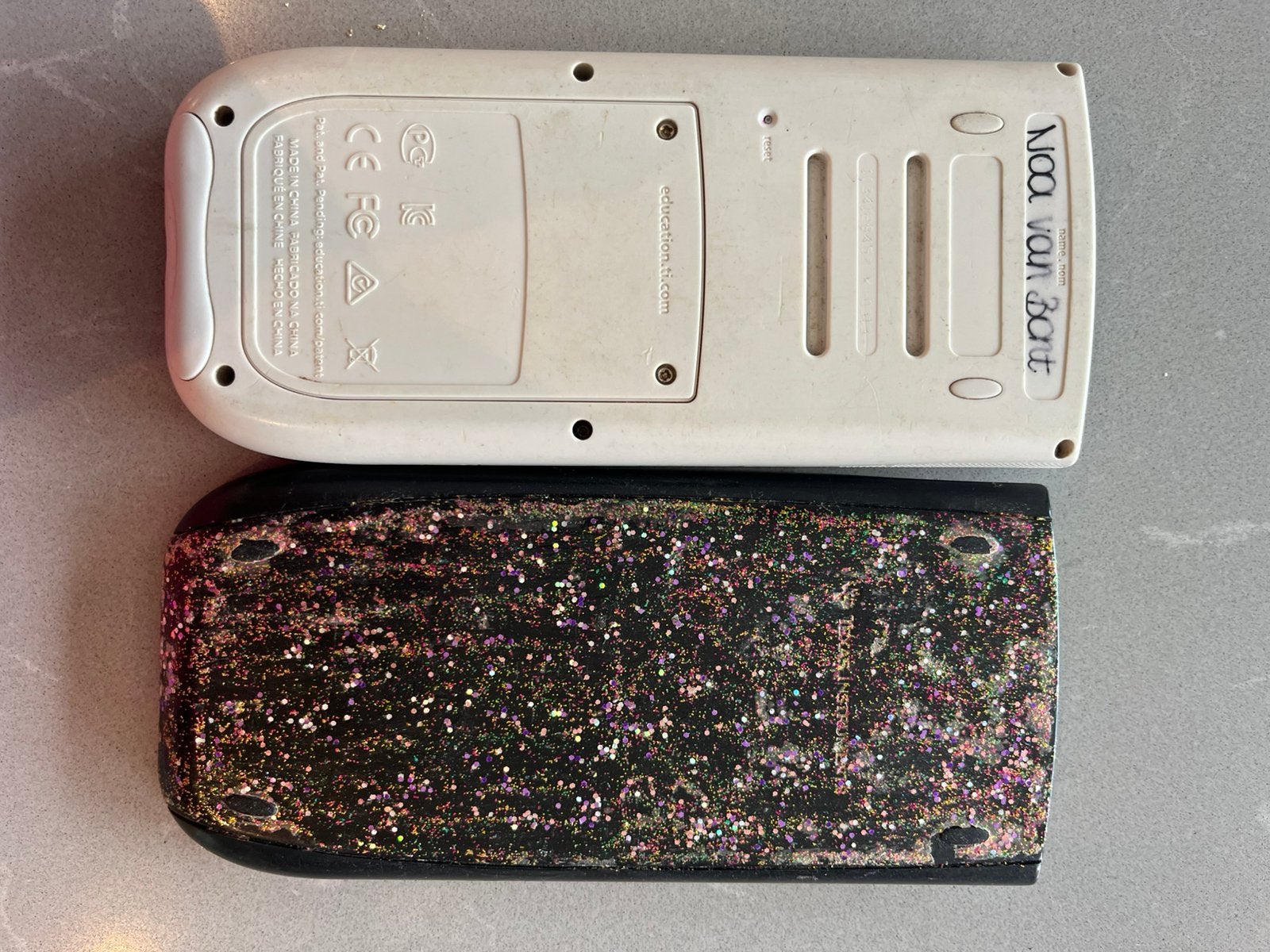 Calculatrice TI84, Enlèvement, Utilisé