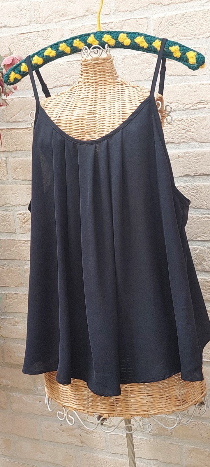 topje 3xl shein, Kleding | Dames, Grote Maten, Ophalen of Verzenden, Zo goed als nieuw, Zwart