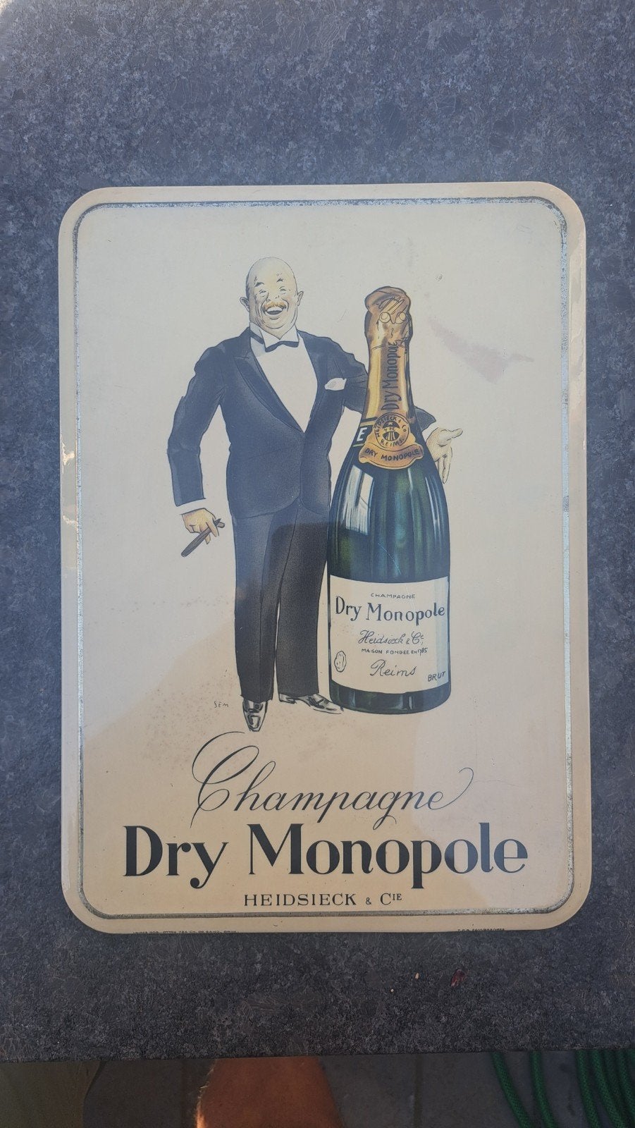 champagne 1952 monopole glacoide ., Collections, Enlèvement ou Envoi